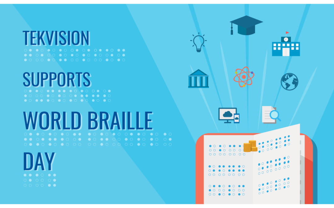 Tekvision Supports World Braille Day 2021